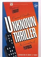 Cover of Raymond Chandler's unknown thriller