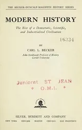 Cover of Modern history