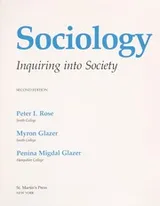 Cover of Sociology, inquiring into society