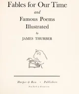 Cover of Further Fables for Our Time