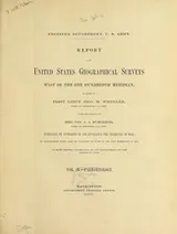 Cover of Report upon the extinct vertebrata obtained in New Mexico by parties of the expedition of 1874