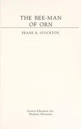 Cover of The bee-man of Orn