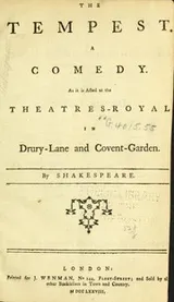 Cover of The Tempest