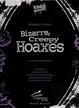 Cover of Bizarre creepy hoaxes