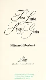 Cover of Two little rich girls