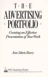 Cover of The advertising portfolio