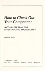 Cover of How tocheck out your competition