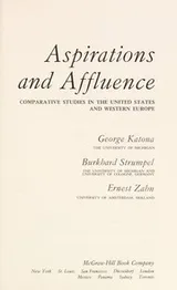 Cover of Aspirations and affluence