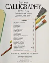Cover of Usborn complete book of calligraphy