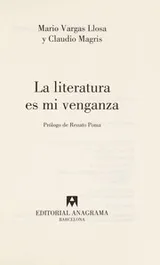 Cover of La literatura es mi venganza