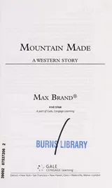 Cover of Mountain made