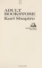 Cover of Adult bookstore