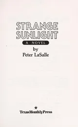 Cover of Strange sunlight
