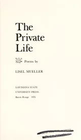 Cover of The private life