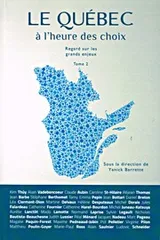 Cover of Le Québec à l'heure des choix