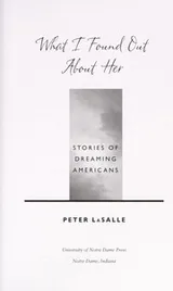 Cover of What I found out about her