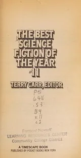 Cover of The Best Science Fiction of the Year, Vol. 11