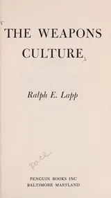 Cover of The Weapons Culture