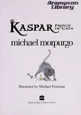 Cover of Kaspar prince of cats