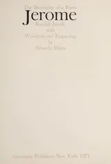 Cover of Jerome: the biography of a poem