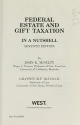 Cover of Federal estate and gift taxation in a nutshell
