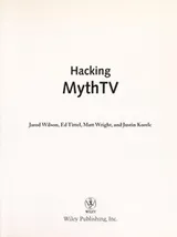 Cover of Hacking MythTV