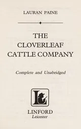 Cover of The Cloverleaf Cattle Company