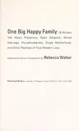 Cover of One big happy family