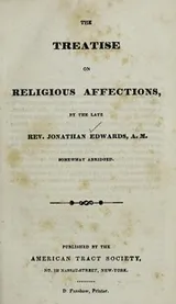 Cover of Treatise concerning the religious affections
