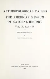 Cover of The Beaver Indians