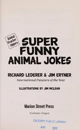 Cover of Super funny animal jokes