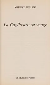 Cover of La Cagliostro se venge