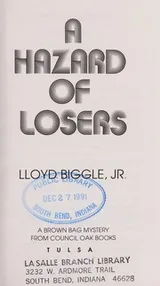 Cover of A Hazard of Losers