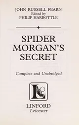 Cover of Spider Morgan's secret