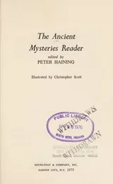Cover of The ancient mysteries reader