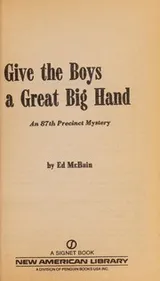 Cover of Give the Boys a Great Big Hand
