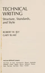 Cover of Technical writing