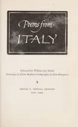 Cover of Poems from Italy