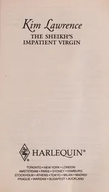 Cover of The sheikh's impatient virgin