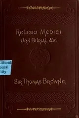 Cover of Religio medici