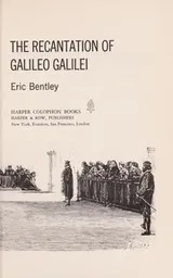 Cover of The recantation of Galileo Galilei