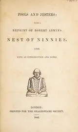 Cover of Fools and jesters