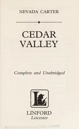 Cover of Cedar Valley
