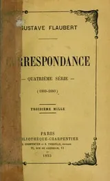 Cover of Correspondance