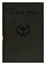 Cover of Le petit chose