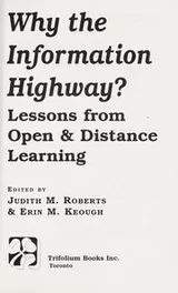 Cover of Why the information highway?