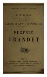 Cover of Eugénie Grandet