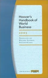 Cover of Hoover's Handbook of World Business 2003 (Hoover's Handbook of World Business)