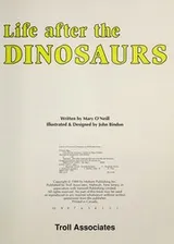 Cover of Life after the dinosaurs