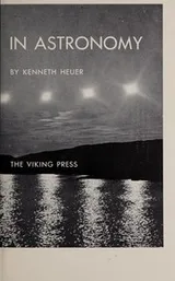 Cover of An adventure in astronomy